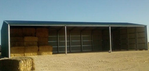 big boys hay shed combination hay machinery shed combi shed hay ...